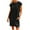 Black summer dresses, variant on SEMPAI Summer Dress for Women Summer Dresses Short Sleeve Round Neck Solid Knee-Length Women'S Casual Dresses Summerdresses Trendy Perfect Gift
