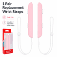 thumbnail image 3 of QXWPBV Joy-Con Wrist Strap for Nintendo Switch, Adjustable Replacement Hand Strap Accessories for Joy-Con Controllers 1 Pair Pink, 3 of 9