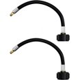 thumbnail image 1 of shiyou-12 Inch RV Propane Pigtail Hose with 1/4 Inch Male Inverted Flare Fitting,for Standard Two-Stage Regulator, 2PACKS…, 1 of 4