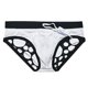 thumbnail image 5 of Pantalones Cortos de Natación para Hombres de Cintura Baja de Color Sólido Pantalones Bajos de Ventilación Alta, Pantalones Cortos de Yoga de Gimnasio de Entrenamiento de Secado Rápido, 5 of 9