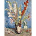 thumbnail image 2 of Vase with Gladioli and China Asters Poster Print by Vincent van Gogh, 2 of 2