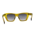 thumbnail image 2 of Womens Mod Minimal Cat Eye Design Fashion Sunglasses Green Smoke, 2 of 4