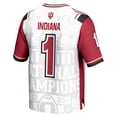thumbnail image 3 of Unisex GameDay Greats #1 White Indiana Hoosiers College Football Playoff 2025 National Champions Commemorative Fashion, 3 of 3
