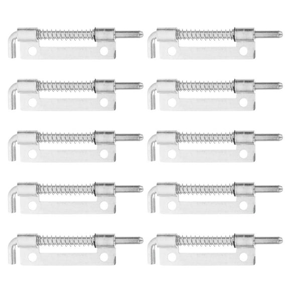 10pcs Spring Latch Movable Spring Bolt Hinge Spring-loaded Bolt For Cabinet Door