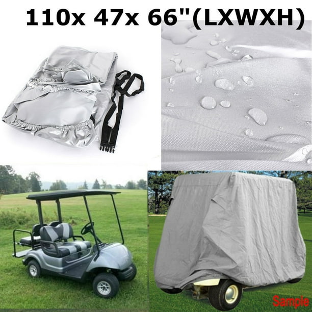 Upgrade Golf Cart Covers Storage Waterproof Anti Uv Easy On Cover For Ez Go Club 4 Passenger Seat 110 X 47 66 Lxwxh Com - Waterproof Seat Covers For Golf Carts Upgrade Golf Cart Covers Storage Waterproof Anti Uv Easy On Cover For Ez Go Club 4 Passenger Seat 110 X 47 66 Lxwxh Com - Waterproof Seat Covers For Golf Carts