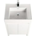 thumbnail image 6 of Blossom Capri 24" Freestanding Vanity in Glossy White | Acrylic Sink | LED Wood Cabinet | Soft-Close Storage, 6 of 10