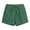 Green#women's lightweight gauze lounge shorts, variant on yardsong Gauze Shorts for Women Summer Lightweight Elastic Waist Drawstring Lounge Shorts Comfy Dressy Casual Beach Vacation Short Orange,S