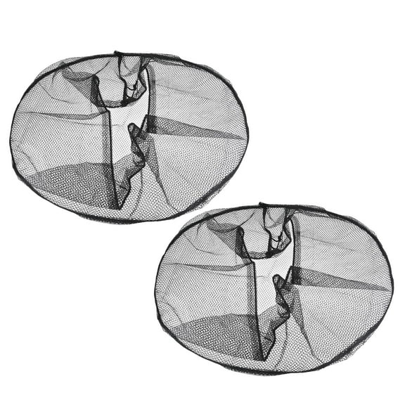 Uxcell 450mm 18 Inch Washable Dustproof Mesh Guard Net Fan Dust Cover Black 2 Pack