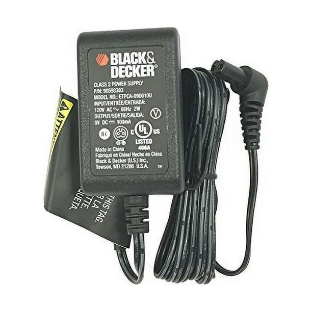 Black Decker Cargador De Baterias Para Taladro Inalambrico Craftsman  Cargador De Destornillador BLACK+DECKER OEM 90593303-01 BDCS20C