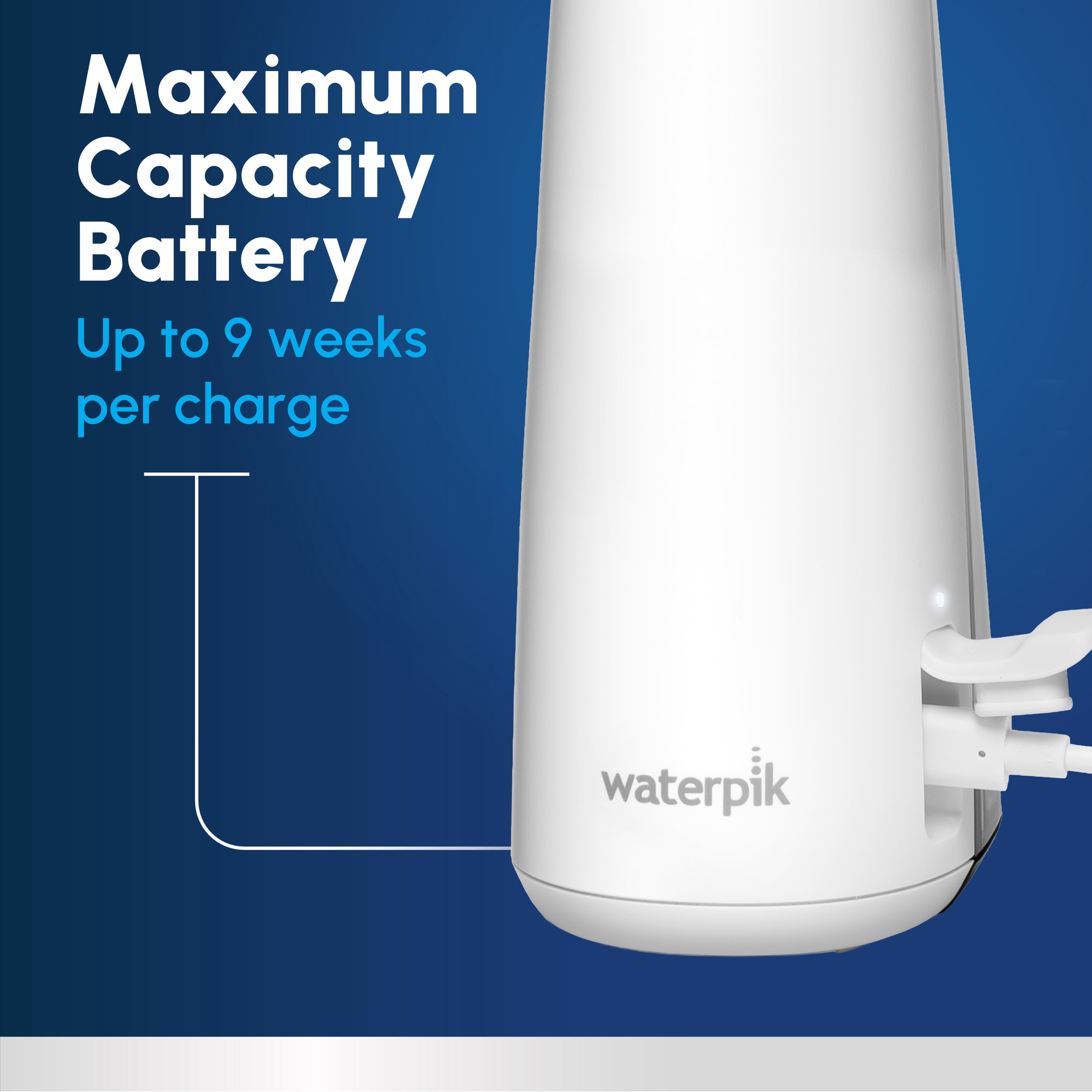 Waterpik Cordless Enhance 3200 Water Flosser with 2 Settings, 2 Tips, ADA Accepted
