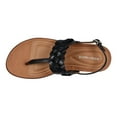thumbnail image 2 of Easy Spirit Womens Elaine Leather Braided Thong Sandals, 2 of 5