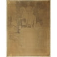 thumbnail image 2 of Moritz Von Schwind 15x18 Black Ornate Wood Framed Double Matted Museum Art Print Titled - Cemetery Scene from Wolfgang Amadeus Mozart's Opera ‘Don Giovanni’, 2 of 5