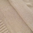thumbnail image 5 of ClodeEU Women's Long Sleeve V Neck Sweater With Bow ,Casual Knit Pullover Sweater Khaki,Womens Plus XL, 5 of 8