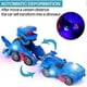 thumbnail image 2 of Electric Dinosaur Transforming Car Toy with Flashing Lights & Sound, Birthday & Christmas Gift for Kids Boys & Girls 3-7, 2 of 5