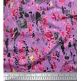 thumbnail image 1 of Soimoi Poly Georgette Fabric Animal Skin Texture Printed Craft Fabric by The Yard 52 Inch Wide, 1 of 1