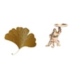 thumbnail image 1 of Esculturas de pared de hojas,Esculturas de pared de hierro forjado con hojas de ginkgo,Escultura de pared con hojas de ginkgo para colgar,Estatua,Bandeja para servir estatuas,decoración del, 1 of 8