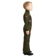 thumbnail image 4 of Toddler Flight Suit Top Gun Costume, 4 of 6
