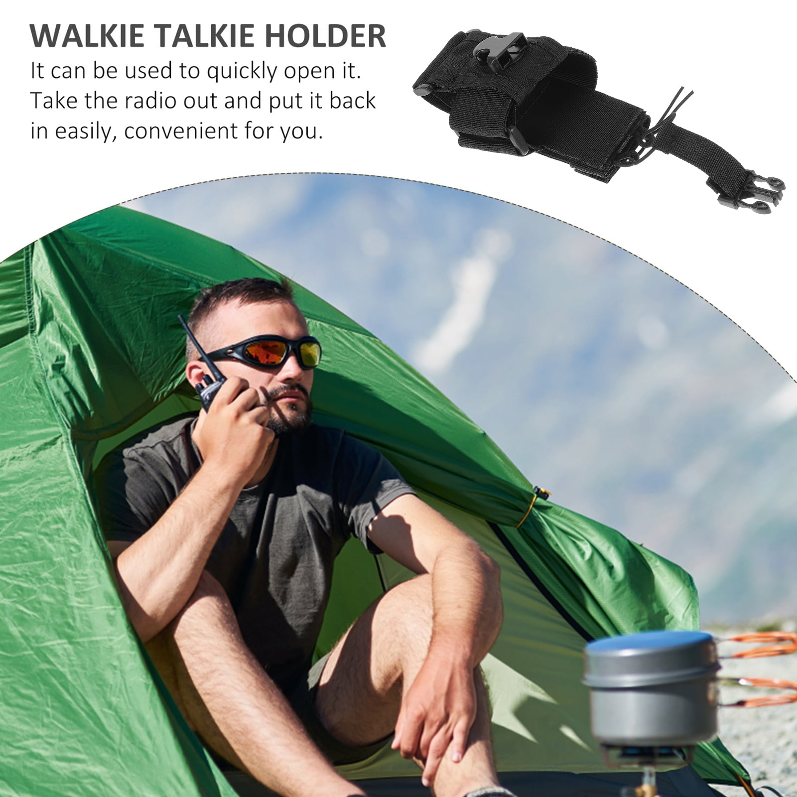 Harnais universel talkie-walkie Holster