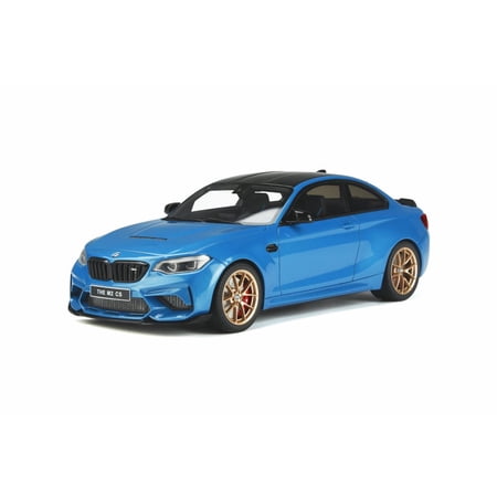 2019 BMW M2 (F22) CS, Misano Blue Metallic - GT Spirit GT353 - 1/18 scale Resin Model Toy Car