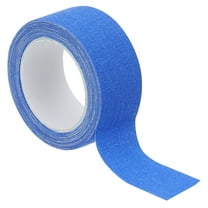 Uxcell 1 inch x 16.5 feet Neon Gaffer Cloth Tape, 1 Roll Fluorescent Adhesive Tape Black Light Glow Tape, Blue