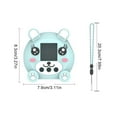 thumbnail image 4 of Funda protectora de silicona Cateissary para mascota Virtual Punirunes rosa, 4 of 6