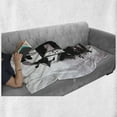 thumbnail image 6 of Cars Soft Flannel Fleece Throw Blanket, Modern Dark Car Water Reflection Prestige Fast Engine Performance Lifestyle, Cozy Plush for Indoor and Outdoor Use, 70" x 90", Black Red White, by Ambesonne, 6 of 6
