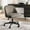 Grey, variant on Better Homes & Gardens Oaklee Office Chair, Cream and Charcoal Finish