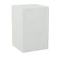 thumbnail image 6 of DecMode 17"W, 24"H Magnesium oxide Contemporary Stool, White, 1-Piece, 6 of 8
