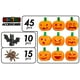 thumbnail image 5 of Minizfigs Juego de calabazas espeluznantes de Halloween - 70 piezas a granel de calabazas, murciélagos y arañas naranjas Jack-O-Lantern Accesorios de juguete de construcción clásicos para minifiguras, 5 of 5
