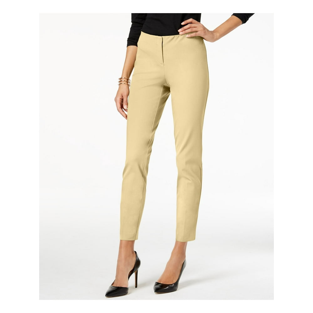 Alfani ALFANI Womens Beige Pants Size 8