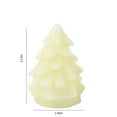 thumbnail image 3 of Ovzne Christmas Tree Led Flameless Candle - 3.94In Battery Powered Flickering Light, Ideal For Birthday Parties, Home, Bedroom Decor Christmas Tree Accents, 3 of 7