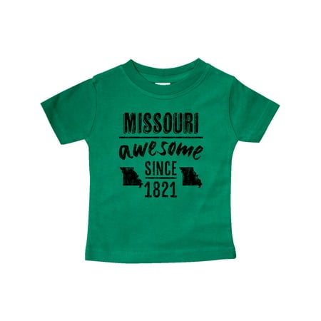 

Inktastic Missouri Awesome Since 1821 Gift Baby Boy or Baby Girl T-Shirt