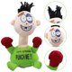 thumbnail image 3 of Muyoka Punch Doll,Punch Me Plush Doll w/4pcs Ventosas Boxing Desk Doll Descomprimir Doll Angry Management Screaming Doll para ni帽os Regalo para adultos,Green, 3 of 6