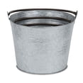 thumbnail image 4 of Set Of 3 Metal Tapered Bucket with Handle, 4 of 7