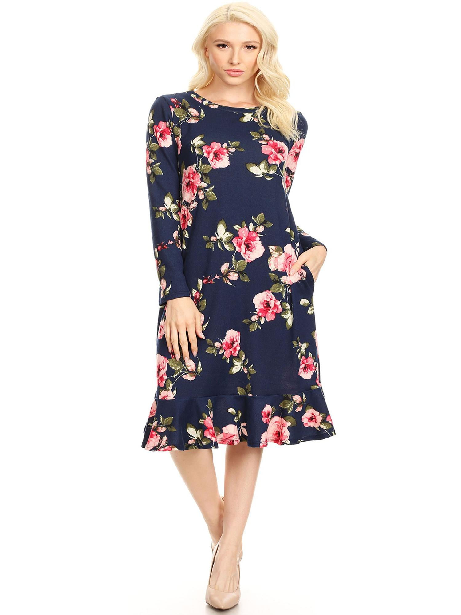 mid length shift dress