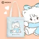 thumbnail image 3 of Bolso de lona con dibujos animados de Mikko, bolso de mano para estudiantes, bolso de mujer, regalo para niñas, regalo de cumpleaños, 3 of 5