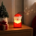 thumbnail image 6 of Rechargeable Collapsible Santa Claus Lantern, LED Color‑Changing Christmas Lamp, Musical Hanging Night Light for Indoor Christmas Decor, Bookshelf, Entryway and Home Decoration, 6 of 6