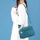 thumbnail image 2 of Bolso de hombro Compuesto de nailon duradero con cremallera Mujer Lady Party Lake Blue Blue Wdftyju Para Estrenar, 2 of 3