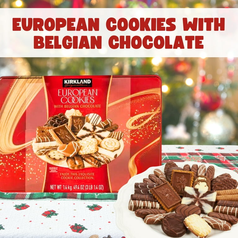 European Cookies with Belgian Chocolate 49.4 Ounce Variety