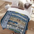 thumbnail image 5 of DAJU Custom Grandson Blanket from Grandma Grandpa Personalized Boy Name Gift Super Soft Lightweight Throws Summer Travel Blankets Birthday Present Decor Bed Couch Sofa(30*40inch), 5 of 9