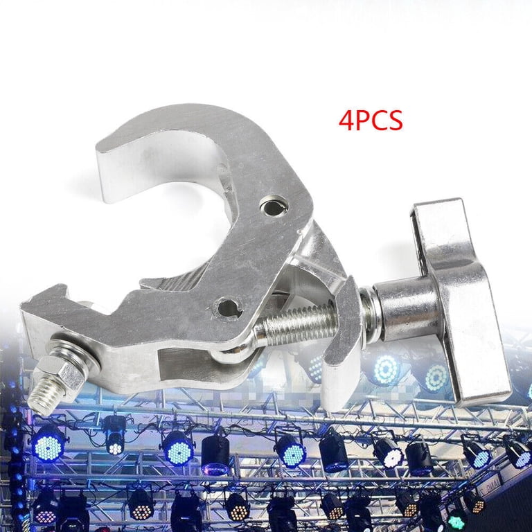 Lot De 4 Colliers Lourds En Alliage D'Aluminium Pour Truss / Éclairage Scène - Portée 150kg - Neuf