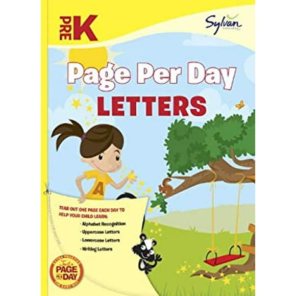 Pre-Owned Pre-K Page per Day: Letters : Alphabet Recognition, Uppercase Letters, Lowercase Letters, Writing Letters 9780307944559