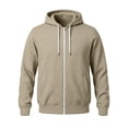 thumbnail image 4 of Bxsruta Mens Zip Up Hoodie Long Sleeve Casual Athletic Jacket with Pockets, 4 of 6