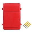thumbnail image 3 of Rongfmy Wall Hanging Mailbox Post Box Drop Box Suggestion Case Organizer Multifunctional Red, 3 of 9