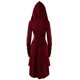 thumbnail image 4 of Sudaderas casuales de manga larga para mujer con capucha Vestido de vendaje sólido Fridja nbo1951, 4 of 8