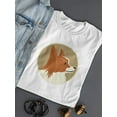 thumbnail image 3 of Comic Papillon Dog T-Shirt Women -Image by Shutterstock, Female Small, 3 of 4