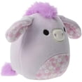 thumbnail image 2 of Squishmallows 4.5" Delzi the Floral Belly Donkey - Spring Collection - Officially Licensed Plush - Collectible Soft & Squishy Pet Squad Stuffed Animal Toy, 2 of 5