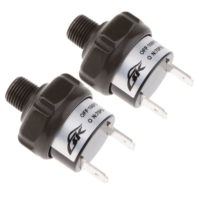 Interruptor De Presión De Aire De 2 Piezas 70-200 PSI Para Compresor De Aire 70-100PSI Sunnimix Interruptor de control de presión de aire