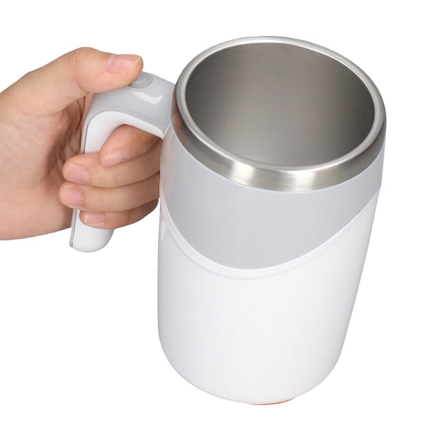 Automatic Mixing Cup, Multifunction 380ml Self Stirring Mug Portable 304 Stainless Steel for Travel for Home
