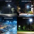 thumbnail image 4 of LED Parking Lot Light 300W Street Floodlight 120 Beam Angle Shoebox Area Light 39000lm 5000k IP65, 4 of 7